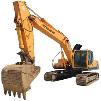 Used hydraulic hyundai crawler digger backhoe excavator R215-9 with parts in south Africa