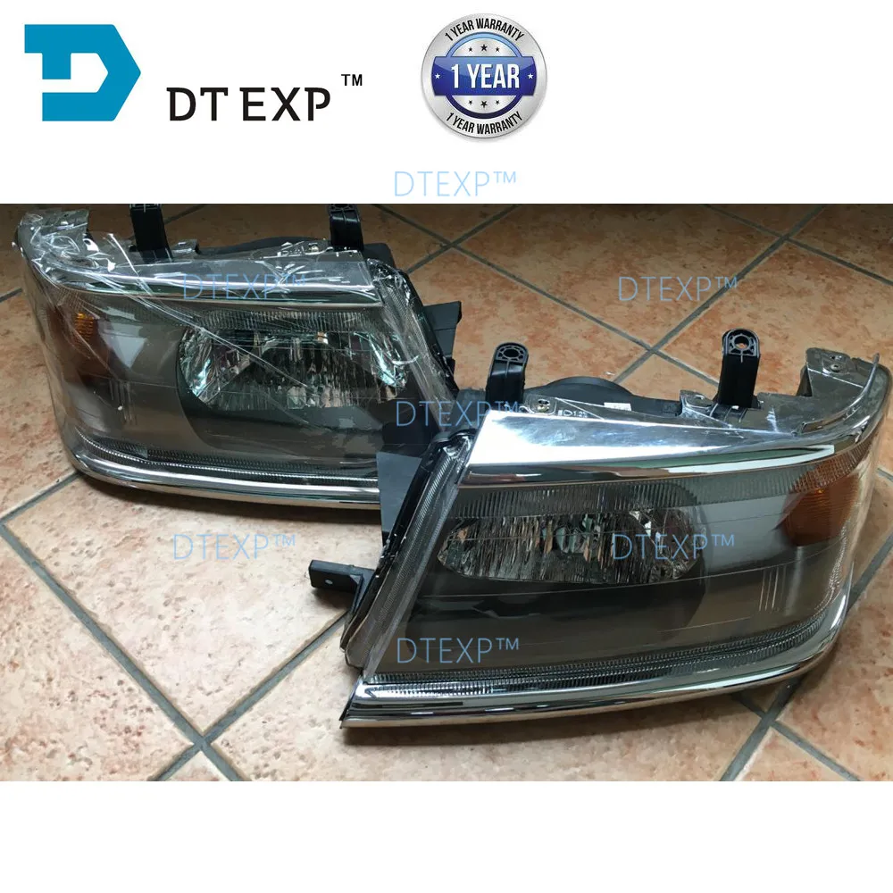 1 Grey Headlight For Pajero Sport 20002006 Front Lamp For Nativa
