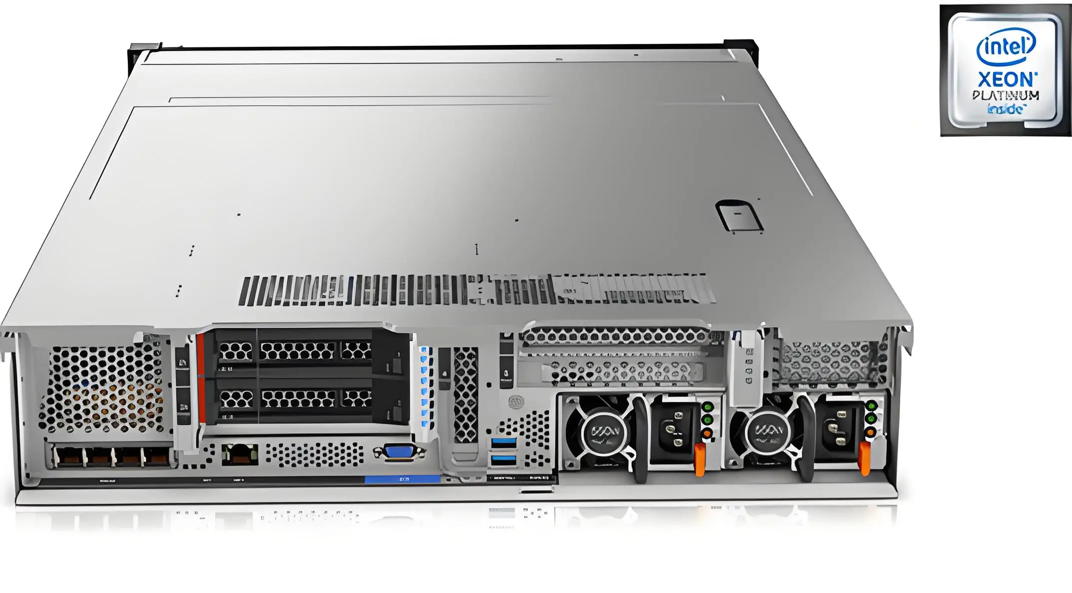 Lenovo ThinkSystem SR658 2U Server Intel Xeon Silver 4208 DDR4 24x NVMe 750W (230/115V) Platinum PSU 3Y Warranty