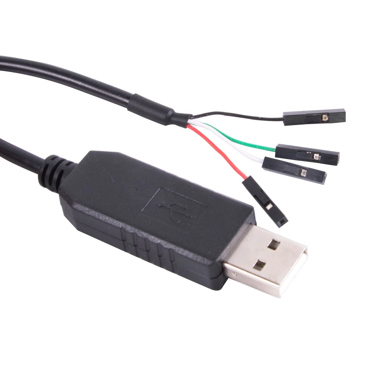 4pin PL2303TA USB to TTL RS232 Serial Port Adapter no crystal for Win 7/8/8.1/XP 