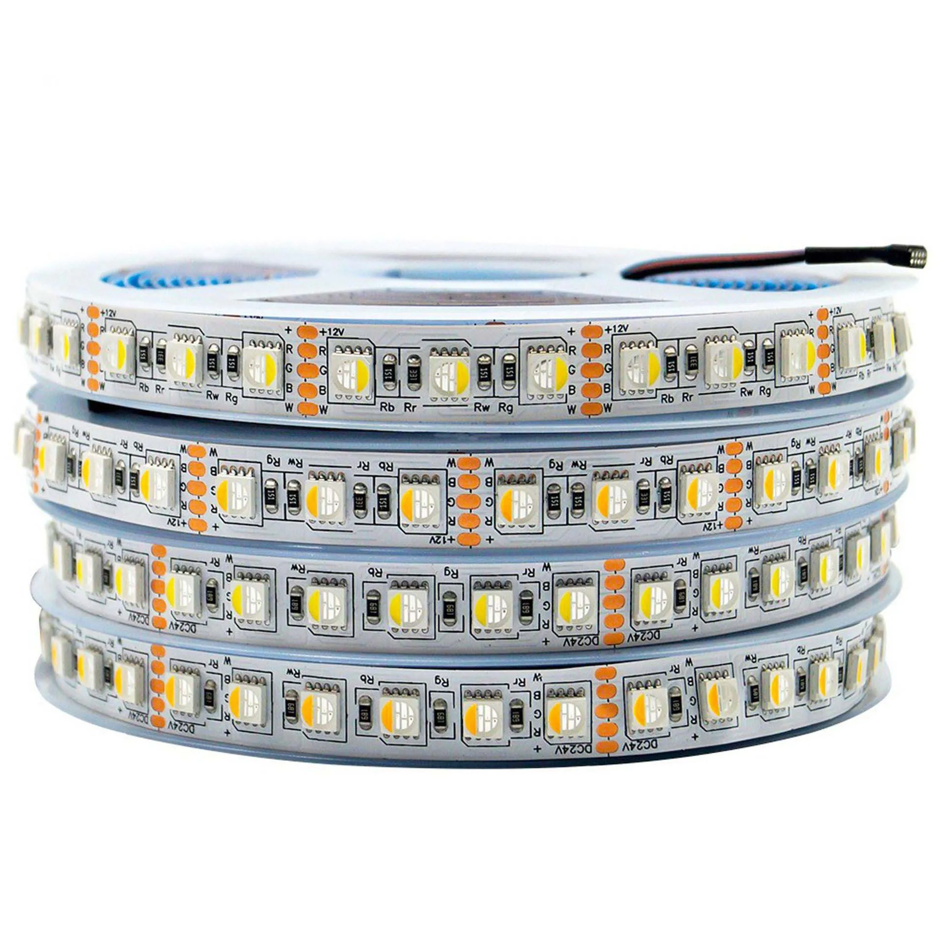 High Bright Dc12v 5v Thin Flexible Warm White Red Blue Green 120led Luces Led 2835 Led Strip Light  Led Tape Cintas 4mm 5mm