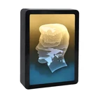 Gift 2021 New Arrival Product 3D Paper Craft Shadow Led Light Box Frame Promotional Gift Item With Gift Box