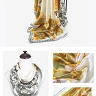 Silk Vintage Scarf Guaranteed Quality 100% Silk Hand Roll Vintage Neck Statin Silk Scarf