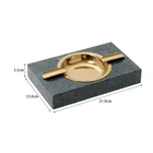 Tiger Eye Semi-precious Stones Ashtray Cigarette Ashtray Joint Ashtray Outdoors And Indoors Ash Tray