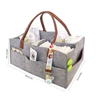 Diaper Bag Keyuan Custom Luxury Designer Vegan Leather Felt Travel Bassinet Mommy Baby Diaper Bag