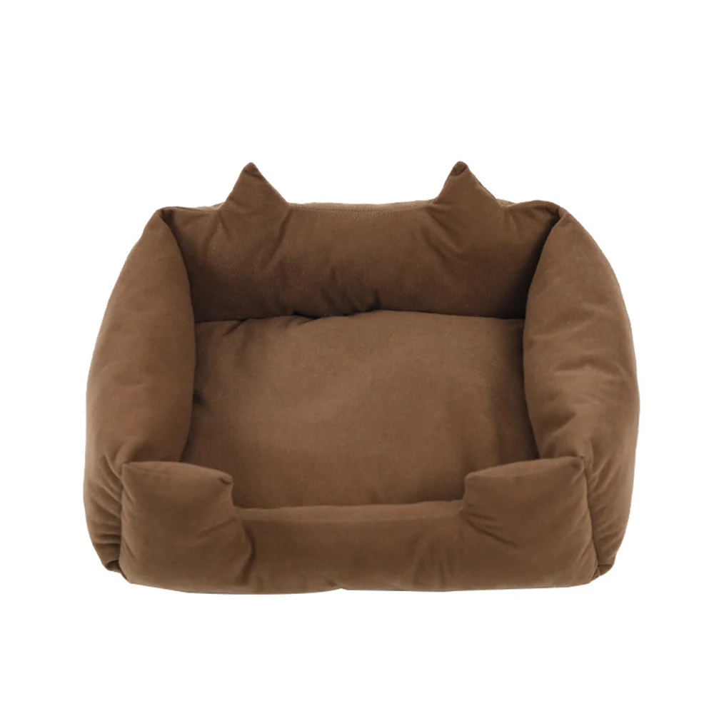 pp cotton dog/cat bed in chocolate colour 