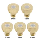 Mist Spray Nozzle Brass Mist Spray Nozzle Low Pressure 0.15mm Fog Spray Nozzle