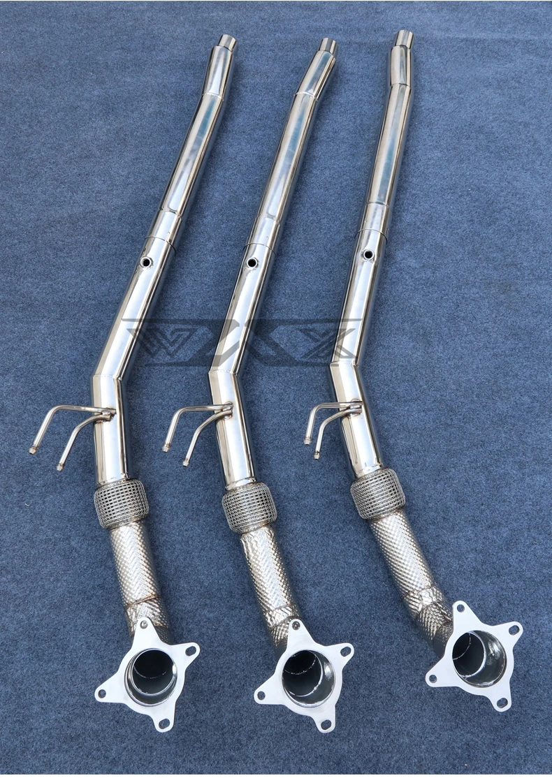 Stainless Steel Exhaust Downpipe for AUDI TT TTRS 1999-2022 Racing Exhaust Downpipe