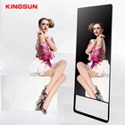 Touch Screen 43 Inch Mirror Digital Signage HD LCD Touch Screen Android Camera Inside Gym Smart Fitness Magic Mirror