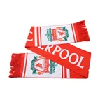New Scarf Fan Scarf Customized New Fashion Jacquard Pattern Soccer Velvet Knitted Scarf Football Scarves Fan Scarf