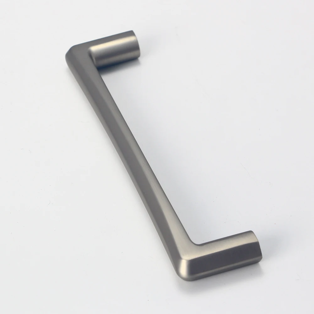 橱柜卧室梳妆台哑光拉丝镍家具把手酒店学校门把手和抽屉拉手