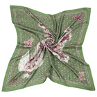 Scarf Ladies Silk Chiffon Scarf Design Fashion Square Scarf Custom Satin Silk Scarf For Ladies