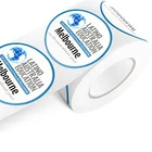 Logo Label Printing Self Adhesive Paper Printing Custom Logo Sticker Label
