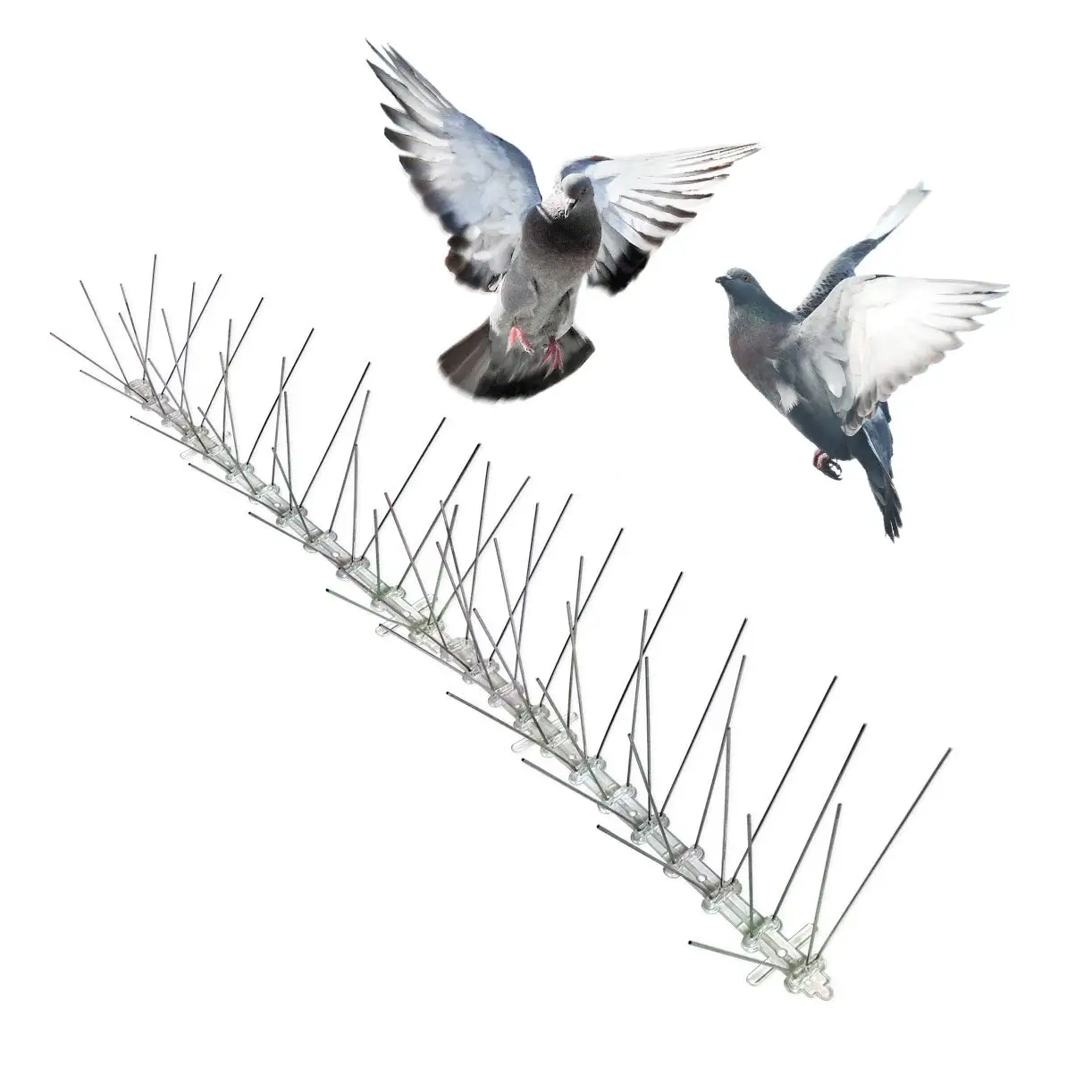 Bird Deterrents 1M Bird Spikes Pigeon Spikes Bird Deterrents Pigeon Proofing 