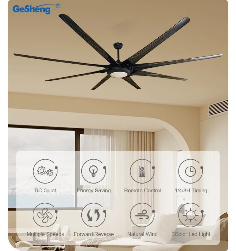Ceiling Fan, 100, ABS, 8ft - detail 4