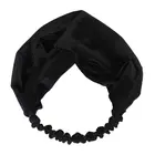 Wrap Knot Hairband Ladies Velvet Twist Bow Knot Solid Headband Elastic Head Wrap Turban Hairband