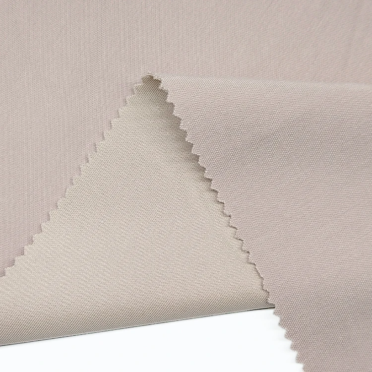 China Supplier Solid Cupro Knitted Fabric Poly Modal Spandex Material Copper Scuba Fabric for Textile Dress details
