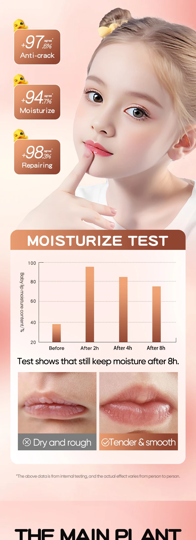 product oem korean skin care sadoer childrens calendula anti cracking nourishing lip balm moisturizing soothing lip balm for dry skin-5