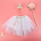 Princess Skirt Bonny Billy Girls Butterfly Princess Performance Tutu Skirt With Crown