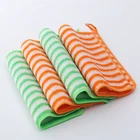 Bamboo Fiber Dish Towels Dish Cloths Tea Towel Bamboo Fiber Kitchen Cleaning Towel