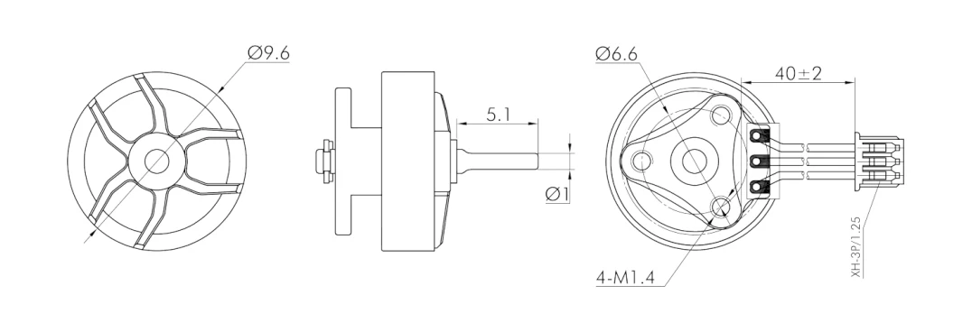 T-HOBBY M0703 65-75mm Tiny Whoop Indoor Racing Fpv Motor KV19000 Hd033bafb1e20491b9a3cafbba4e29c6eV