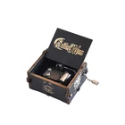Music Box Box Music Box Wholesale Customizable Mini Wooden Hand-cranked Music Box For Couple Gifts