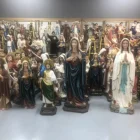 Custom Resin Resin Religious Factory Custom Hot Sale Wall Cross Resin Crafts St. Joseph Jesus Religious Statues
