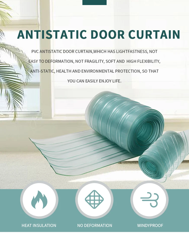 Clear Pvc Transparent Curtain, 20cm, 3m, 2mm - detail 4