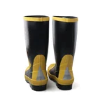 Resistant Shoes 3539 Emergency Situation Fireman Prevent Puncture Steel Toe Safety Fire Resistant Shoes