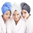 Towel Salon Microfiber Hair Towel Super Water Absorbent Salon Turban Hair Dryer Head Wrap Towel