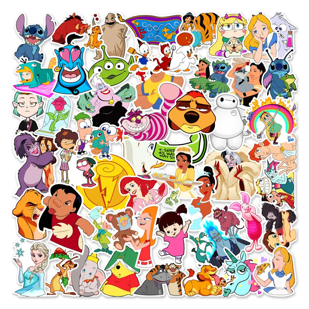 50pcs Children Cartoon Anime Graffiti Stickers For Notebook Water Cup Tv  Character Decal 90s Cartoon Sticker - Buy Cartoon Stickers For Kid,Kid  Cartoon Stickers,90s Sticker Product on 