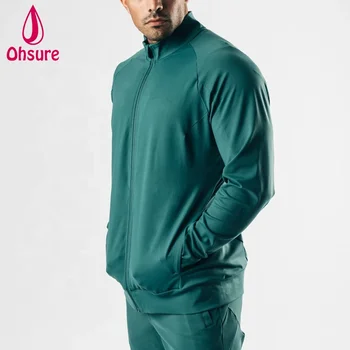 Men Workout Clothes Sportswear Gym Jacket Fitness Wear Sports Jacket With Customer Logo