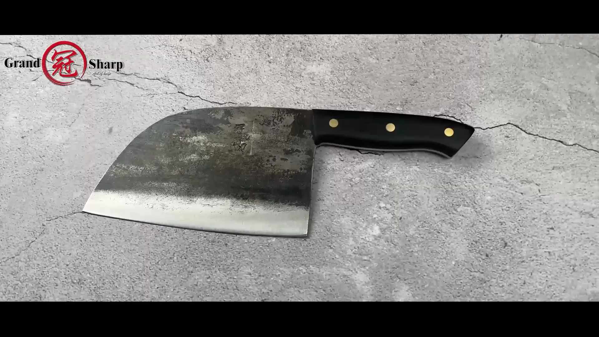 Handmade Forged Chef Knife Clad Steel Forged Chinese Cleaver