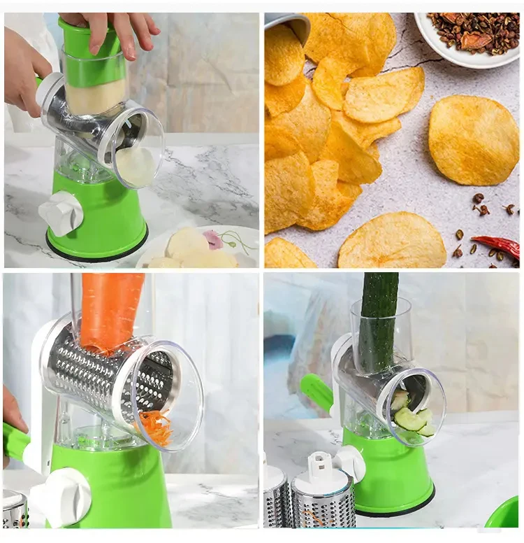 Stainless Steel Multi-function Manual Slicer Vegetable Shredder Cutter Chopper Vegetable Slicer Kitchen Accessories