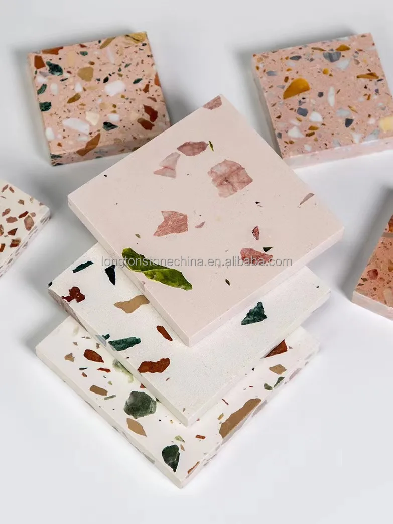 New Design Artificial Stone Terrazzo Stone Bathroom Vanity Top Kitchen