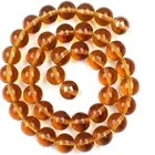 Round Beads Round Loose Beads 60pcs/strand 6mm Gemstone Round Loose Beads Amber Stone Beads For Jewelry Making
