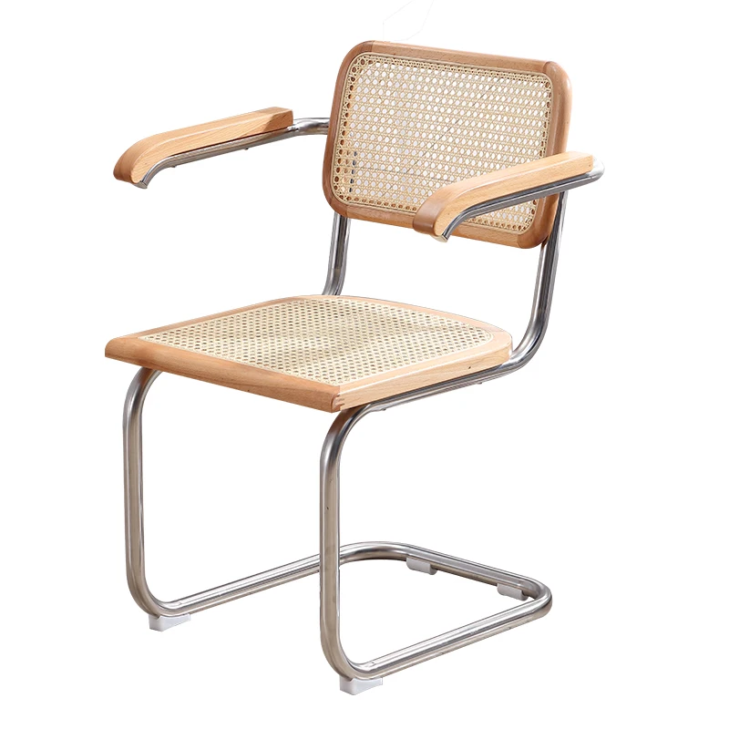 steel rattan chair