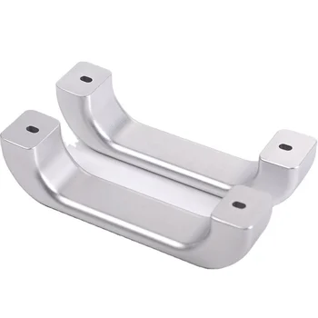 Billet aluminum turning milling service custom Car Interior Aluminum alloy Matte Chrome Door Handle