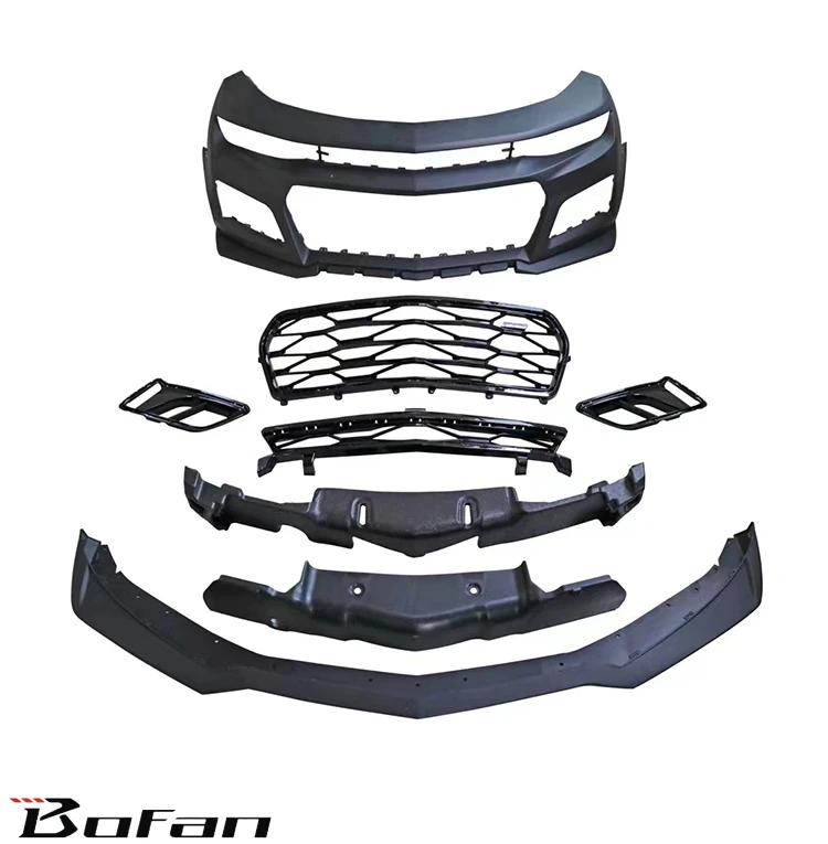 Zl1 Style Body Kit Front Bumper Lip Car Bumper For Chevrolet Camaro