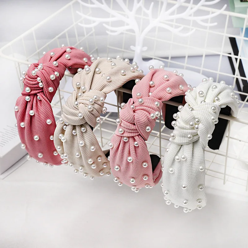 Wholesale Hair Accessories Girls Solid Color Hair Band Cloth Headband  Custom Pearl Women's Hair Band - Buy Women's Hair Band,Cloth Headband,Custom  Pearl Hair Band Product on Alibaba.com