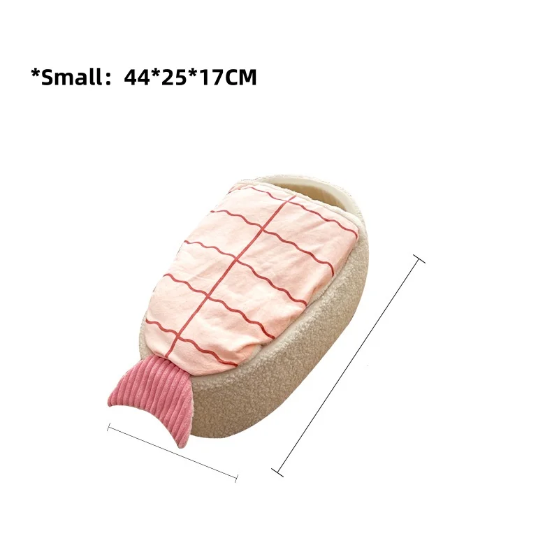 New Pet Beds Warm Sushi-Shaped Dog Mattress for Autumn Winter for Cats Dogs Pet Supplies supplier