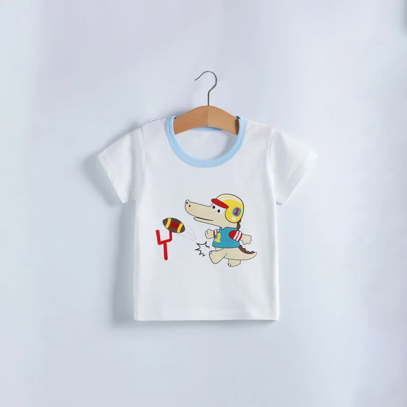 manufacturer Fashion white t shirts custom t shirt printing kids t shirt 100% cotton wholesale