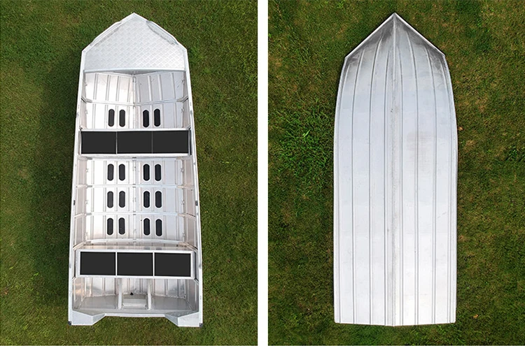 top J-series 14 ft brand new bass pro mod v hull aluminum boat for sale