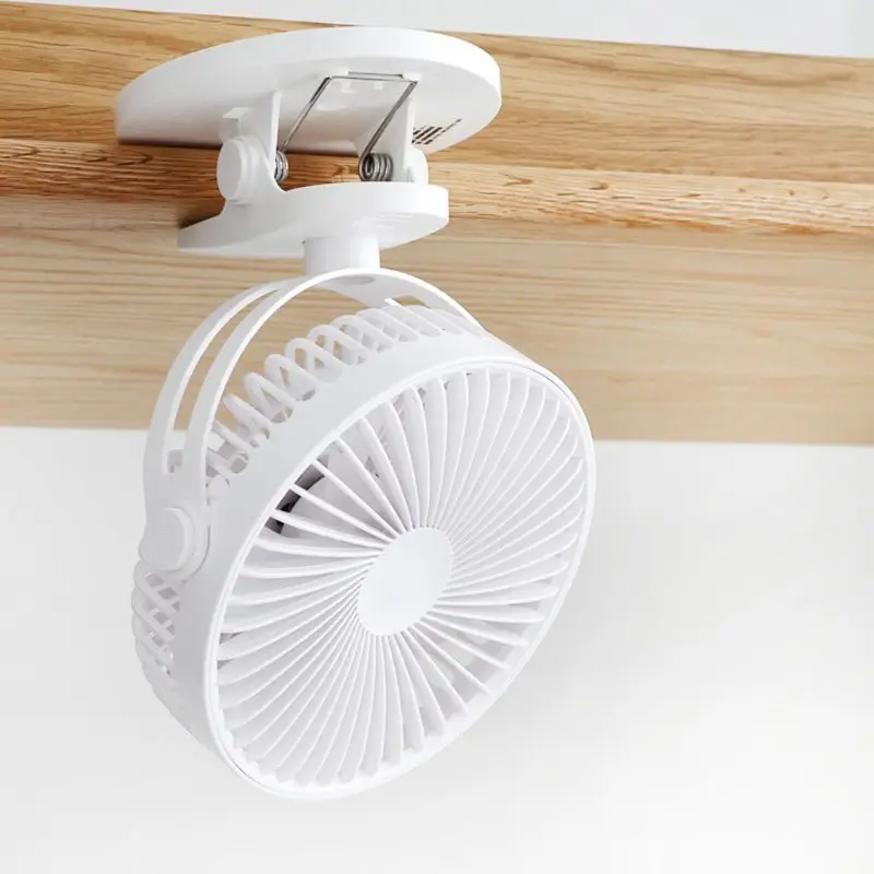 Rechargeable Desk Clip Fan, Portable, USB - detail 8