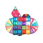 Kids Toys Custom Wholesale Kids Magnetic Tiles BPA Free Magnetic Construction Blocks Toddler Toys Educational