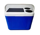 Insulated Cooler Box 15L Portable Insulated Solar Bluetooth Speaker Cooler Box