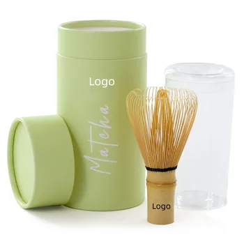 Newell Japanese Bulk Dropship Supplier Customized Handmade Bamboo Chasen Matcha Whisk with Custom Logo