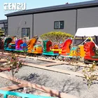 Electric Train Amusement Rides Kids Cartoon Dinosaur Ride Kids Electric Amusement Train Rides