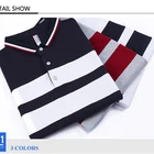 Shirt T-shirt Cotton 2021 Summer Fashion Men Polo 100% Cotton Letter Print Logo T Shirt