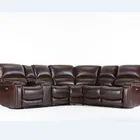 Room Room Living China Selling Half Moon Living Room Sofa Sectional Genuine Leather Corner Sofa